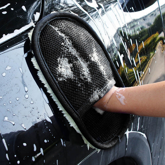 Car Wash Clean Sponge Brush Glass Cleaner Blue