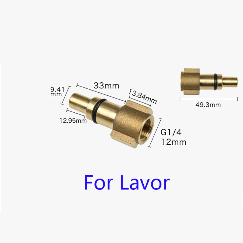 "Extension Hose and Rotating Sewer Jetting Nozzle Cleaning Tools for Lavor High Pressure Washer - 6~20M"