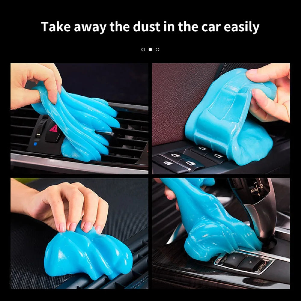Professional title: "Multi-Purpose Soft Gel Cleaner for Cars, Home, and Electronics - Dust Remover and Keyboard Cleaning Tool"