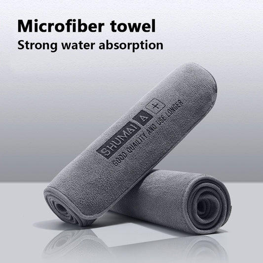 High-End Microfiber Auto Wash Towel Car Cleaning Drying Cloth Hemming Car Care Cloth Detailing Car Wash Towel